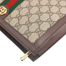 Load image into Gallery viewer, GUCCI Ophidia GG Supreme Canvas Zip Pouch Beige 625549
