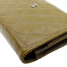 Load image into Gallery viewer, CHANEL Patent Leather Wallet on Chain Crossbody Bag Beige
