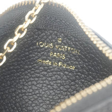Load image into Gallery viewer, LOUIS VUITTON Monogram Empreinte Leather Key Pouch Black
