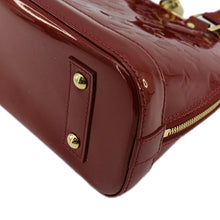 Load image into Gallery viewer, LOUIS VUITTON Alma BB Monogram Vernis Satchel Bag Red

