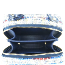 Load image into Gallery viewer, CHANEL Filigree CC Small Tweed Vanity Case Multicolor
