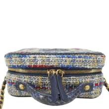 Load image into Gallery viewer, CHANEL Filigree CC Small Tweed Vanity Case Multicolor

