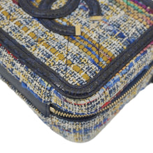 Load image into Gallery viewer, CHANEL Filigree CC Small Tweed Vanity Case Multicolor
