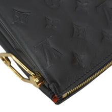 Load image into Gallery viewer, LOUIS VUITTON Coussin BB Monogram Embossed Leather Shoulder Bag Black
