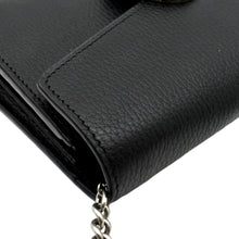 Load image into Gallery viewer, GUCCI Dionysus Leather Crossbody Bag Black 401231
