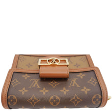 Load image into Gallery viewer, LOUIS VUITTON Dauphine Mini Monogram Reverse Canvas Shoulder Bag Brown
