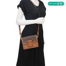 Load image into Gallery viewer, LOUIS VUITTON Dauphine Mini Monogram Reverse Canvas Shoulder Bag Brown
