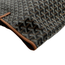 Load image into Gallery viewer, GOYARD Saint Louis GM Canvas Tote Shoulder Bag Black Tan
