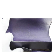 Load image into Gallery viewer, GUCCI Emily Large Guccissima Patent Leather Shoulder Bag Dark Violet 295403
