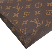 Load image into Gallery viewer, LOUIS VUITTON Poche Toilette NM Monogram Canvas Toiletry Pouch Brown
