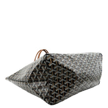 Load image into Gallery viewer, GOYARD Saint Louis GM Canvas Tote Shoulder Bag Black Tan
