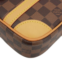 Load image into Gallery viewer, LOUIS VUITTON Valisette Souple BB Damier Ebene Shoulder Bag Brown
