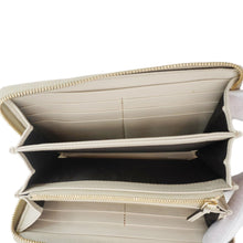 Load image into Gallery viewer, GUCCI GG Canvas Zippy Wallet White 323397
