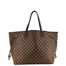 Load image into Gallery viewer, LOUIS VUITTON Neverfull GM Damier Ebene Tote Shoulder Bag Brown
