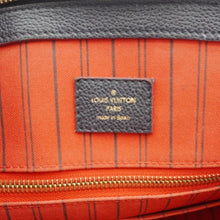 Load image into Gallery viewer, LOUIS VUITTON Pont Neuf MM Empreinte Leather Satchel Bag Marine Rouge
