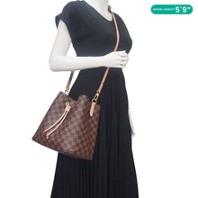 Load image into Gallery viewer, LOUIS VUITTON Neonoe MM Damier Ebene Shoulder Bag Brown
