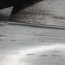 Load image into Gallery viewer, CHRISTIAN DIOR Saddle Leather Crossbody Bag Silver
