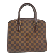 Load image into Gallery viewer, LOUIS VUITTON Triana Damier Ebene Satchel Bag Brown

