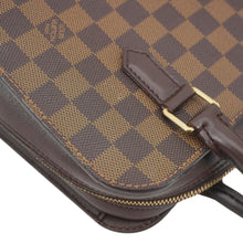 Load image into Gallery viewer, LOUIS VUITTON Triana Damier Ebene Satchel Bag Brown
