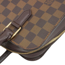 Load image into Gallery viewer, LOUIS VUITTON Triana Damier Ebene Satchel Bag Brown
