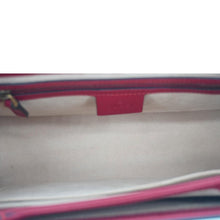 Load image into Gallery viewer, GUCCI Queen Margaret Bee Blind For Love Leather Shoulder Bag Multicolor 476541
