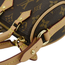 Load image into Gallery viewer, LOUIS VUITTON Speedy Charm Monogram Canvas Satchel Bag Brown
