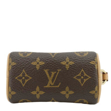 Load image into Gallery viewer, LOUIS VUITTON Speedy Charm Monogram Canvas Satchel Bag Brown
