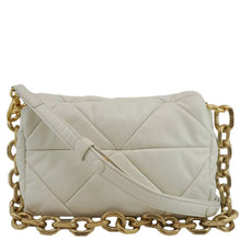 Load image into Gallery viewer, PRADA Patchwork System Small Nappa Leather Shoulder Bag White
