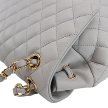 Load image into Gallery viewer, CHANEL Urban Spirit Quilted Leather Backpack Bag Smokey Grey
