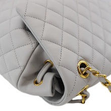 Load image into Gallery viewer, CHANEL Urban Spirit Quilted Leather Backpack Bag Smokey Grey
