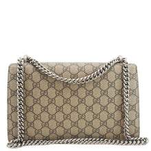 Load image into Gallery viewer, GUCCI Dionysus Small GG Supreme Canvas Shoulder Bag Beige 400249
