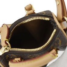 Load image into Gallery viewer, LOUIS VUITTON Speedy Charm Monogram Canvas Satchel Bag Brown
