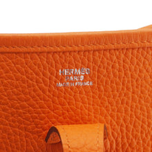 Load image into Gallery viewer, HERMES Evelyne III 29 Taurillon Leather Crossbody Bag Orange
