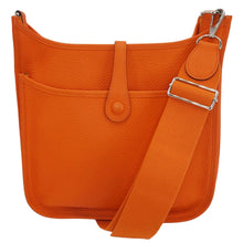 Load image into Gallery viewer, HERMES Evelyne III 29 Taurillon Leather Crossbody Bag Orange
