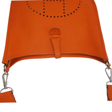 Load image into Gallery viewer, HERMES Evelyne III 29 Taurillon Leather Crossbody Bag Orange
