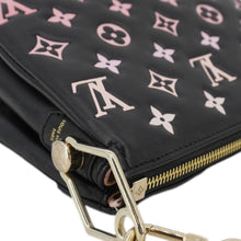 Load image into Gallery viewer, LOUIS VUITTON Coussin BB Monogram Embossed Leather Shoulder Bag Black
