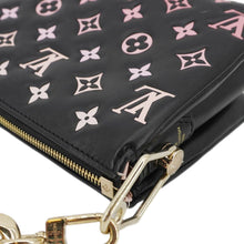 Load image into Gallery viewer, LOUIS VUITTON Coussin BB Monogram Embossed Leather Shoulder Bag Black
