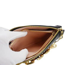 Load image into Gallery viewer, LOUIS VUITTON Coussin BB Monogram Embossed Leather Shoulder Bag Black

