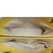 Load image into Gallery viewer, CHANEL Reissue Glazed Quilted Leather Tote Shoulder Bag Yellow
