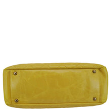 Load image into Gallery viewer, CHANEL Reissue Glazed Quilted Leather Tote Shoulder Bag Yellow
