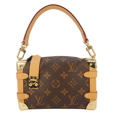 Load image into Gallery viewer, LOUIS VUITTON Side Trunk PM Monogram Canvas Tote Shoulder Bag Brown
