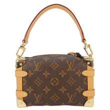 Load image into Gallery viewer, LOUIS VUITTON Side Trunk PM Monogram Canvas Tote Shoulder Bag Brown
