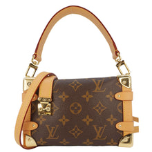 Load image into Gallery viewer, LOUIS VUITTON Side Trunk PM Monogram Canvas Tote Shoulder Bag Brown
