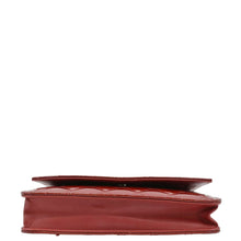 Load image into Gallery viewer, CHANEL Brilliant WOC Quilted Patent Leather Crossbody Wallet Red
