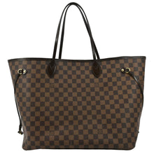 Load image into Gallery viewer, LOUIS VUITTON Neverfull GM Damier Ebene Tote Shoulder Bag Brown
