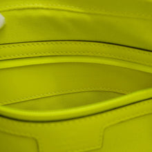 Load image into Gallery viewer, GUCCI GG Small Rubber Effect Leather Crossbody Bag Neon Yellow 771293
