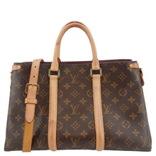 Load image into Gallery viewer, LOUIS VUITTON Soufflot MM Monogram Canvas Shoulder Bag Brown
