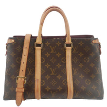 Load image into Gallery viewer, LOUIS VUITTON Soufflot MM Monogram Canvas Shoulder Bag Brown
