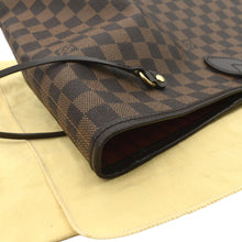 Load image into Gallery viewer, LOUIS VUITTON Neverfull GM Damier Ebene Tote Shoulder Bag Brown
