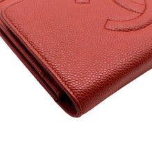 Load image into Gallery viewer, CHANEL Timeless WOC Caviar Leather Wallet on Chain Shoulder Bag Red
